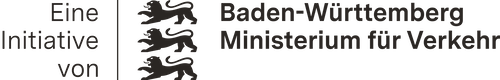 Logo Eine Initiative von Baden-Württemberg Ministerium für Verkehr